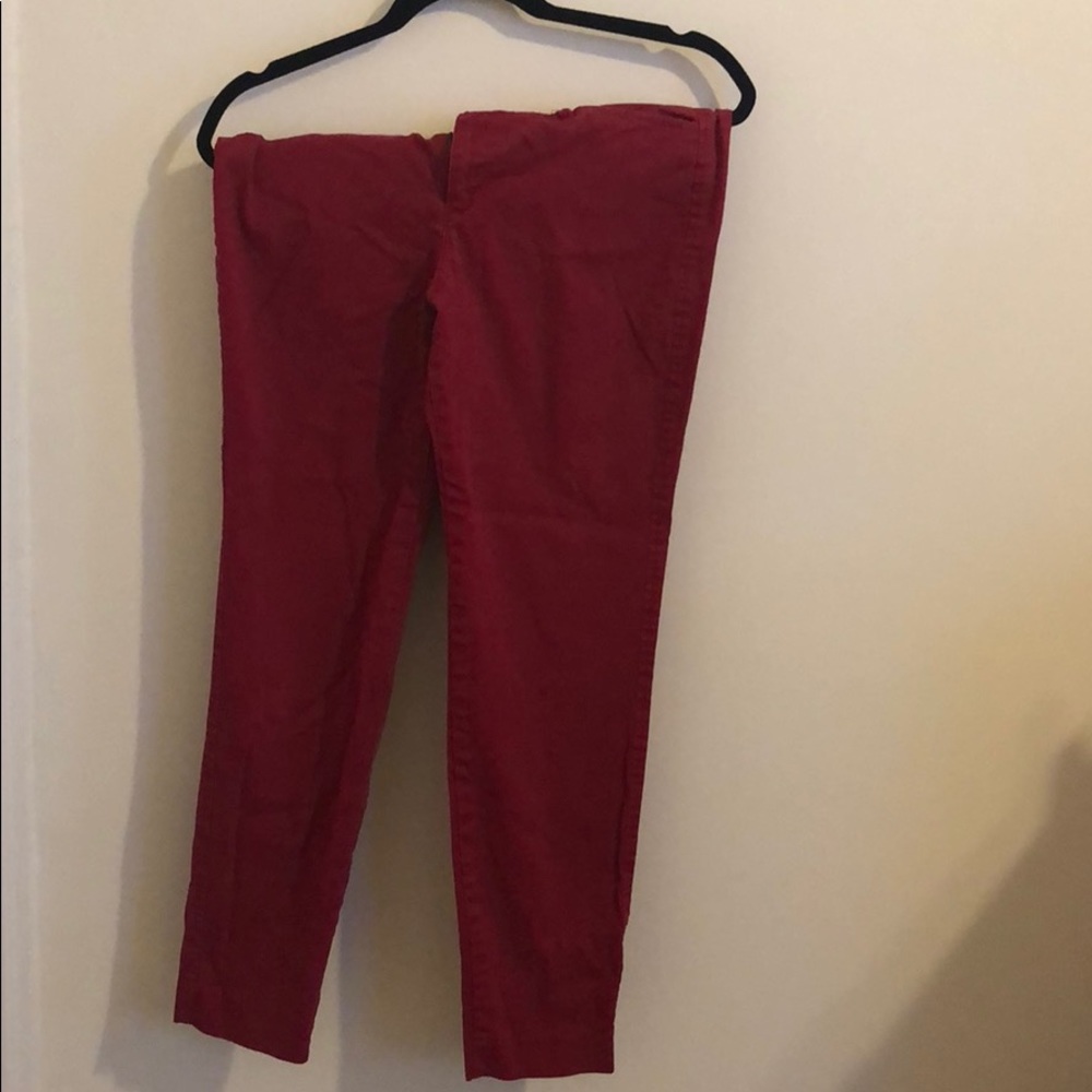 Ankle length casual work pants